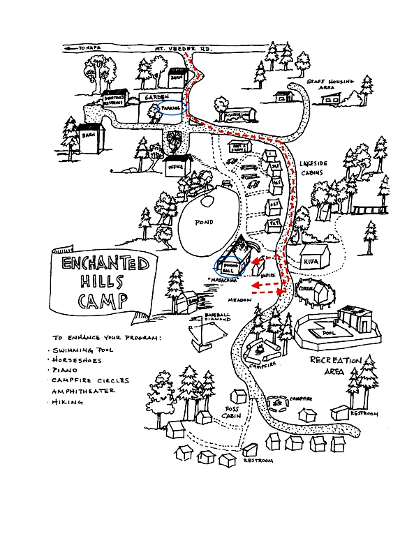 enchanted hills map web